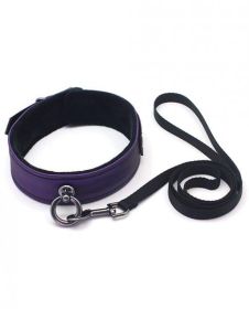 Spartacus Galaxy Legend Collar &amp; Leash Purple